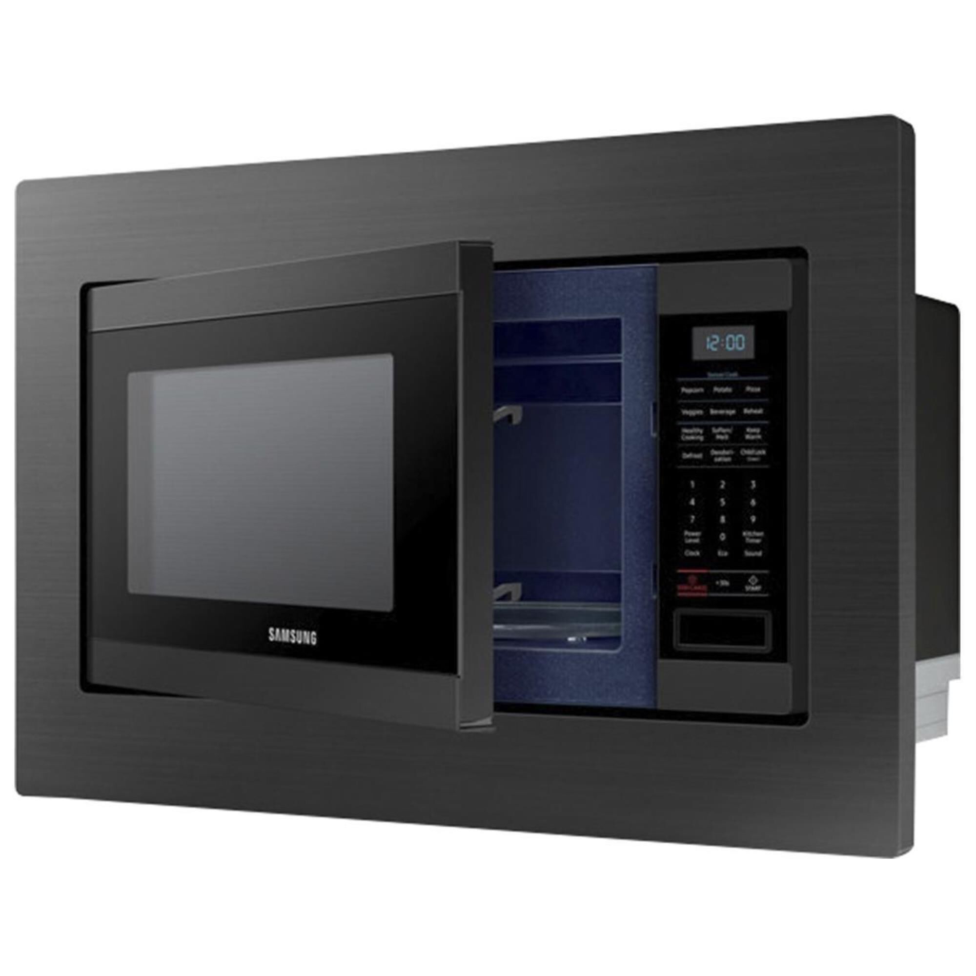 Samsung countertop microwave new arrivals with trim kit