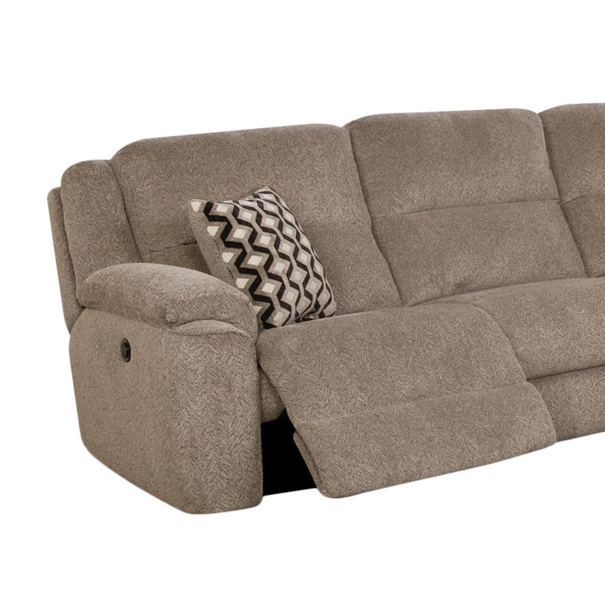 Curved loveseat shop recliner