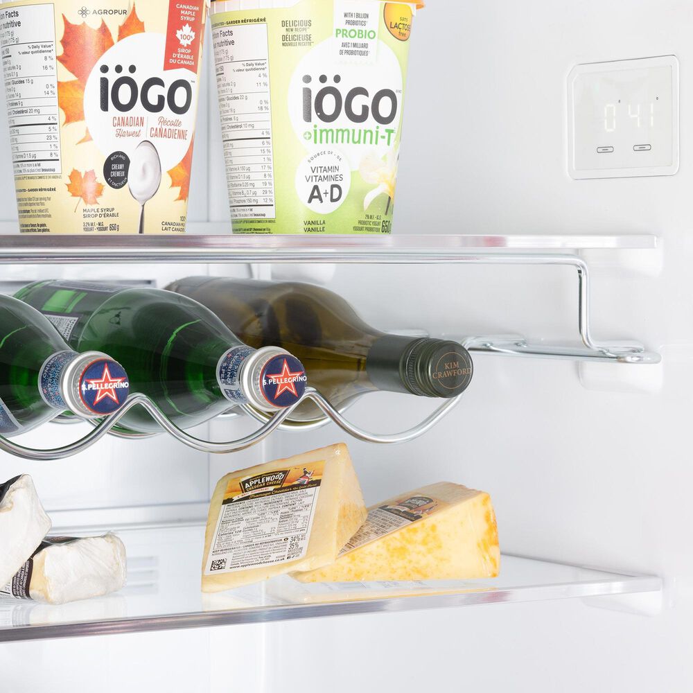Unique Appliances Classic Retro 17 Cu. Ft Bottom Mount Refrigerator in Matte Black, , large