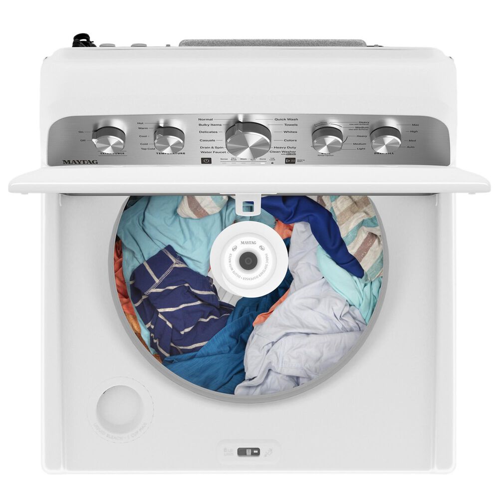 Maytag 4.8 Cu. Ft. Top Load Washer with Extra Power in White, , large