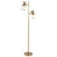 Grandview Gallery Marcel Metal Floor Lamp in Gold, , large