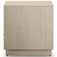 BDI Kava 20" 1-Drawer Nightstand in Washed Oak with Outlets and USB Ports, , large