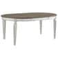 Ashley Realyn 7-Piece Round to Oval Dining Set in Chipped White, , large