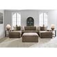 Ashley Camellia-Court Storage Ottoman in Coffee, , large