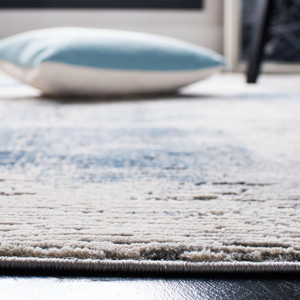Safavieh Invista 6&#39;7&quot; Square Grey and Ivory Area Rug, , large