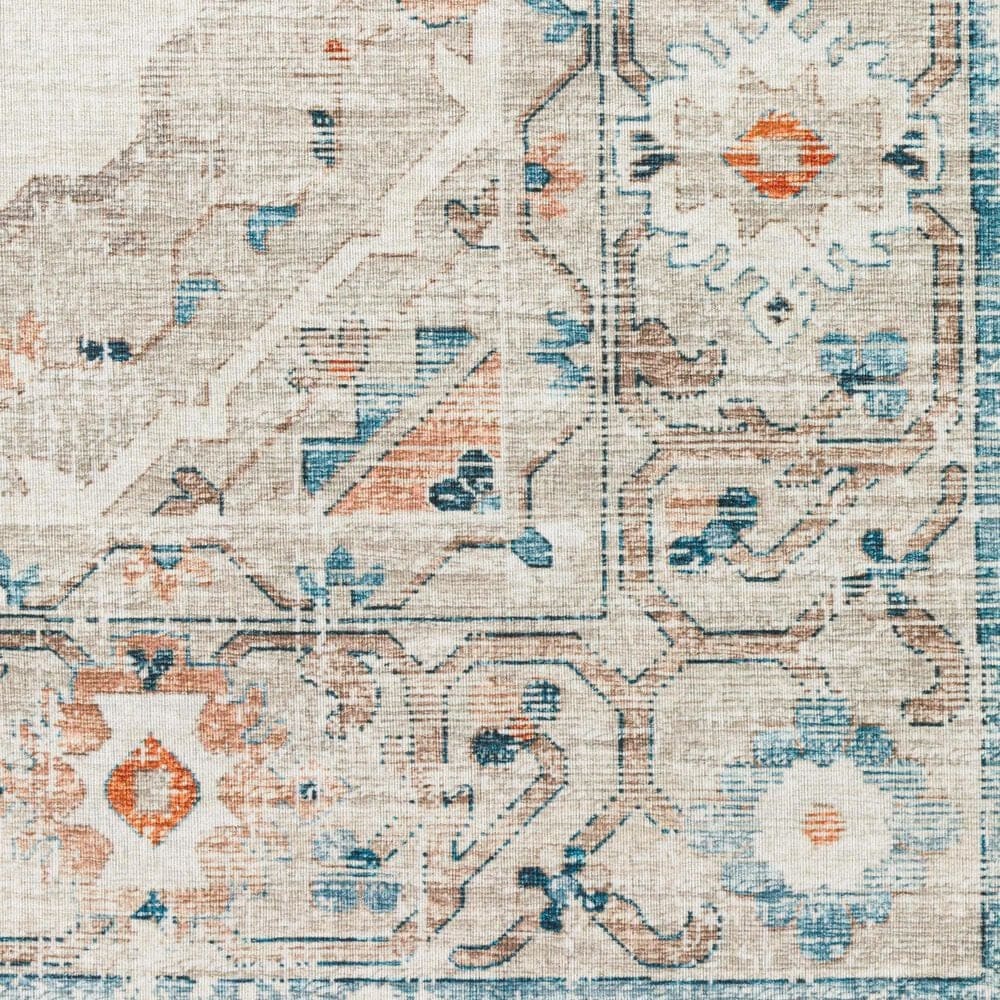 Dalyn Rug Company Marbella 2&#39;3&quot; x 7&#39;6&quot; Ivory Runner, , large