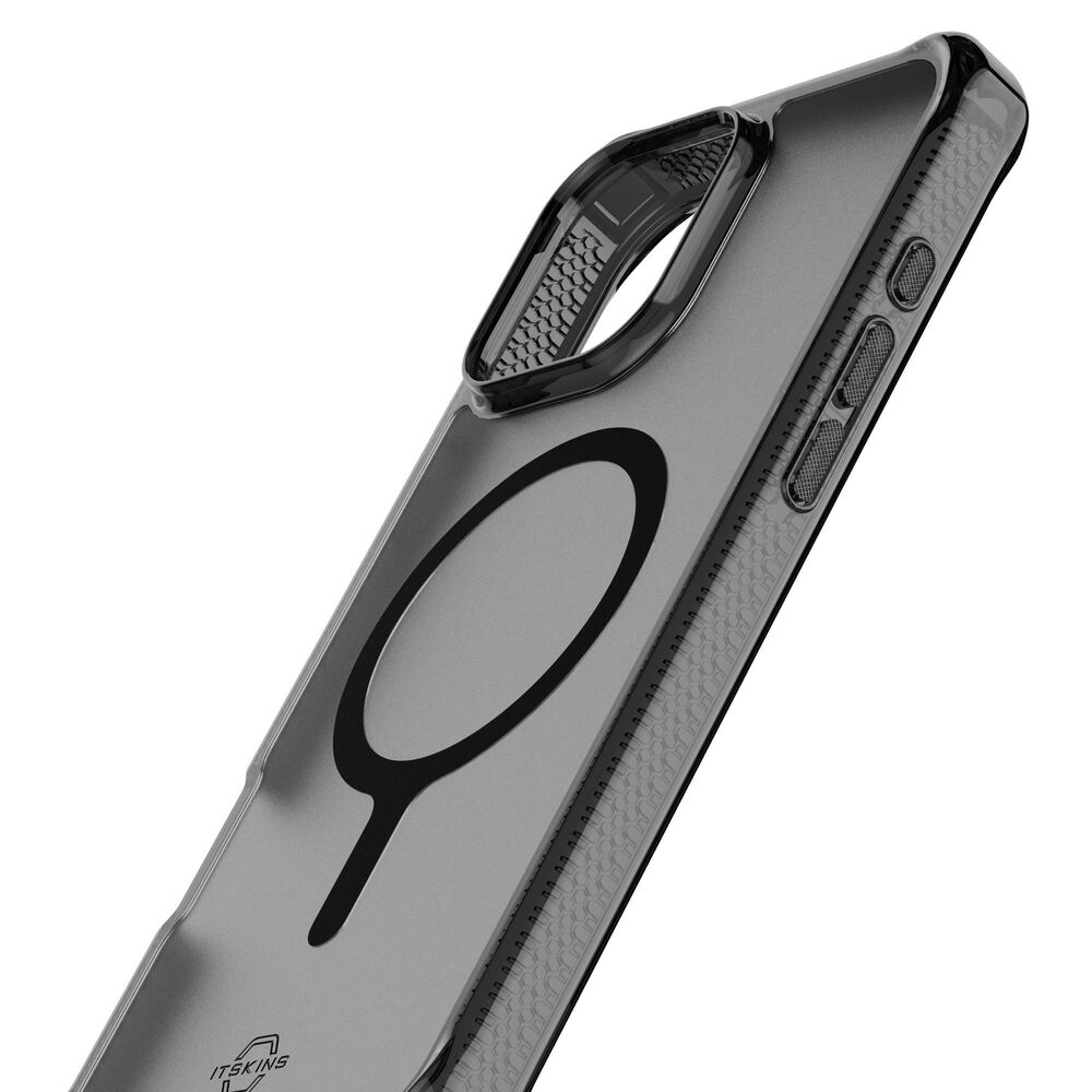 ITSkins Hybrid R Vapor MagSafe Case for Apple iPhone 16 Pro Max in Smoke, , large