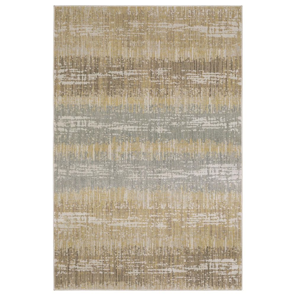 Oriental Weavers Mallory Gold and Brown 2"3" x 7"6" Runner, , large