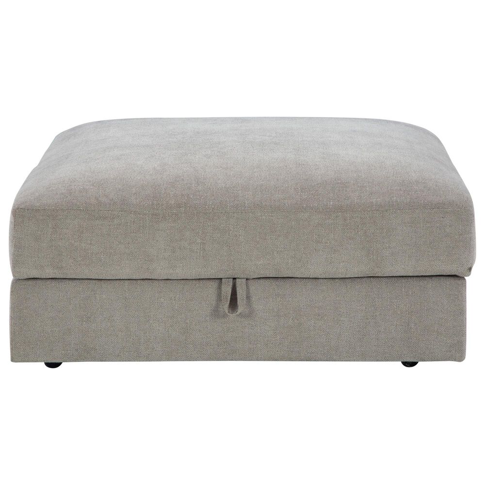 Ashley Aslan Court Storage Ottoman in Flax, , large