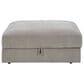 Ashley Aslan Court Storage Ottoman in Flax, , large