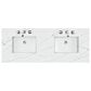 James Martin Vanities Brittany 60" Double Bathroom Vanity in Urban Gray with 3 cm Ethereal Noctis Quartz Top, , large