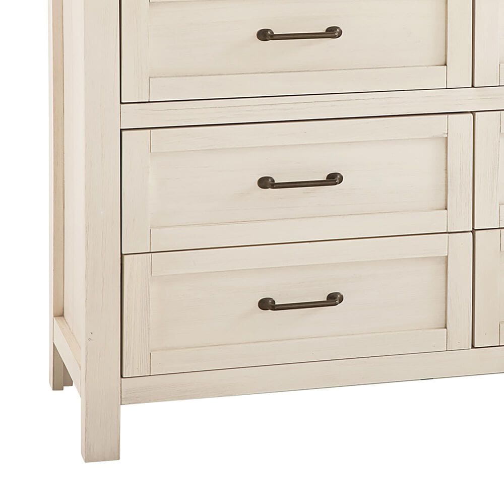 Eastern Shore Westfield 6-Drawer Dresser in Brushed White, , large