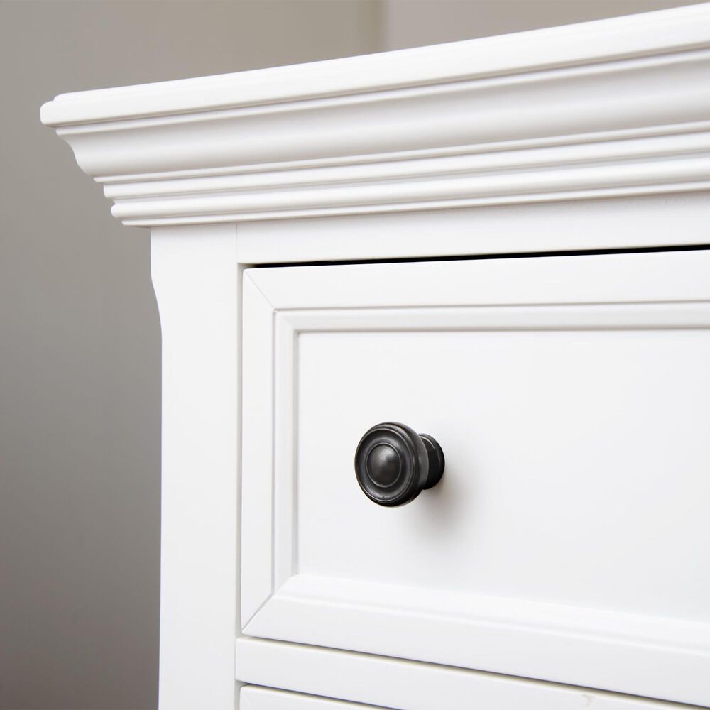 Sorelle Portico 5-Drawer Chest in White, , large