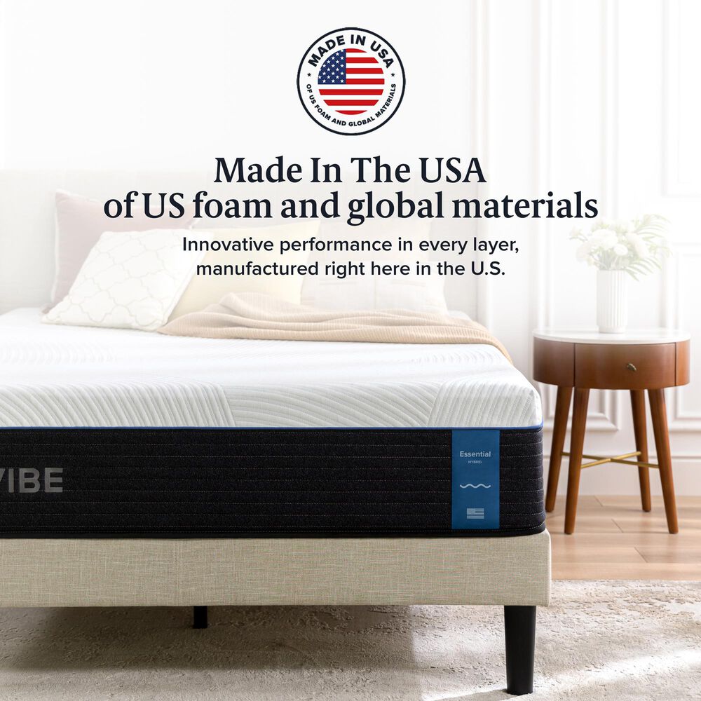 GigaCloud Essential 12&quot; Medium Firm Hybrid Twin Mattress, , large