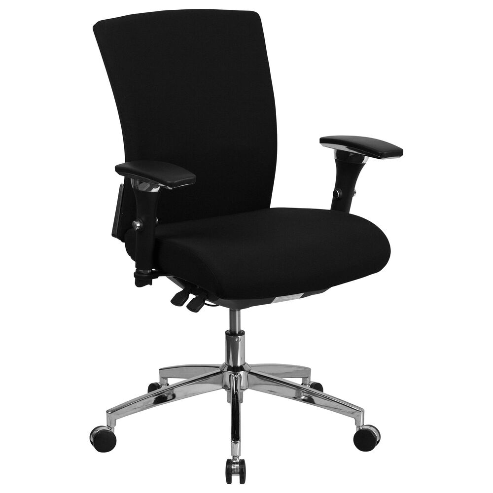 Flash Furniture HERCULES Big & Tall Office Chair in Black, , large