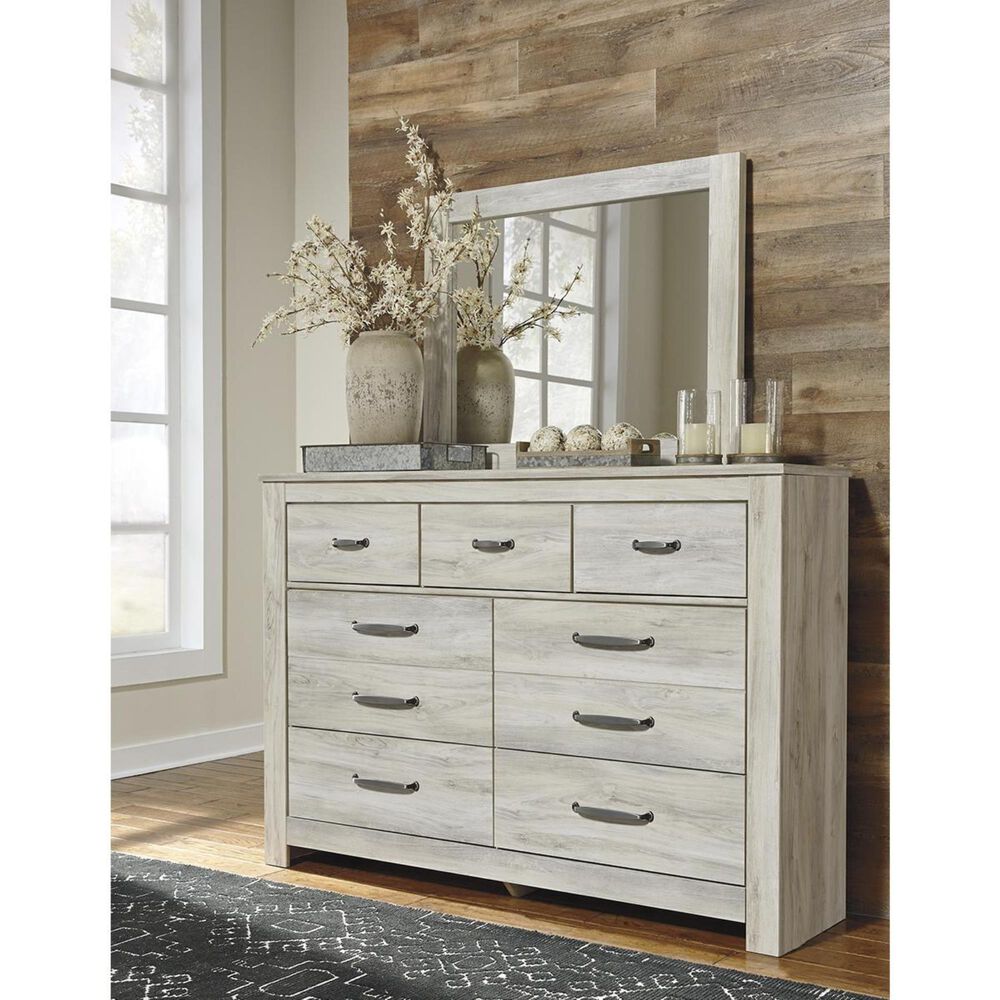 Ashley Bellaby 7 Drawer Dresser in Whitewash, , large