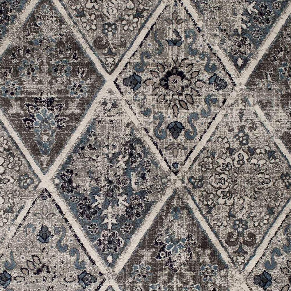 Central Oriental Corso Braddyville 6&#39;6&quot; x 9&#39;6&quot; Tan and Blue Area Rug, , large