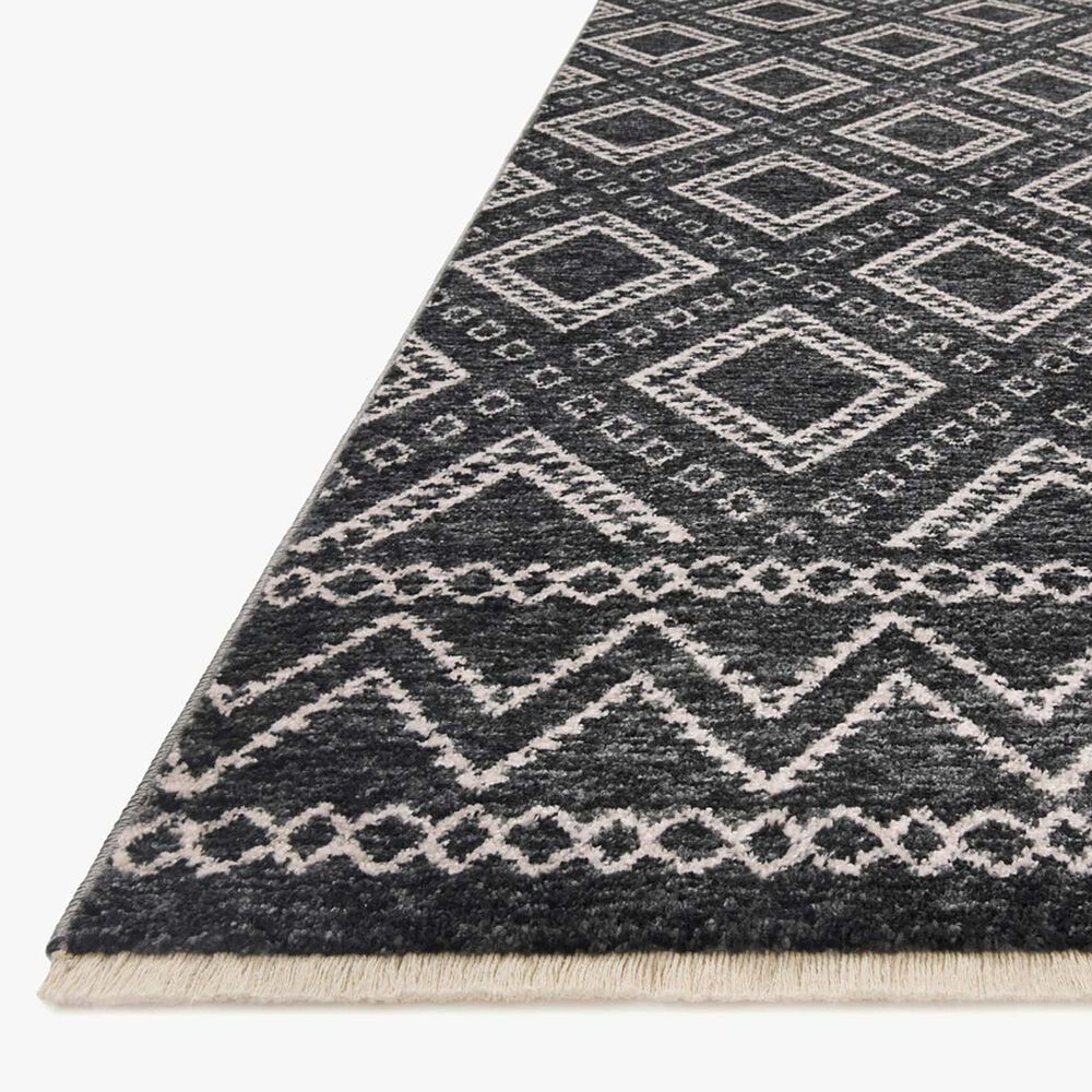 Loloi II Vance VAN-05 2&#39;3&quot; x 3&#39;10&quot; Charcoal and Dove Area Rug, , large