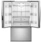 Whirlpool 30.52 Cu. Ft. French Door Refrigerator with Interior Water Dispenser in Fingerprint Resistant Stainless Steel, , large