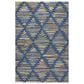 Dalyn Rug Company Kenner KN2 Navy 6"6" x 9"6" Area Rug, , large