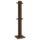 Pacific Landing Rikkie 8-Hook Coat Rack in Walnut and Black, , large