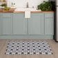 Mohawk Dri-Pro Deluxe Stark Tiles 1"8" x 3"6" Multicolor Area Rug, , large