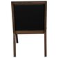 Regency Global Sourcing Regent WallGuard Guest and Reception Side Chair with Black Cushion in Neo Walnut, , large