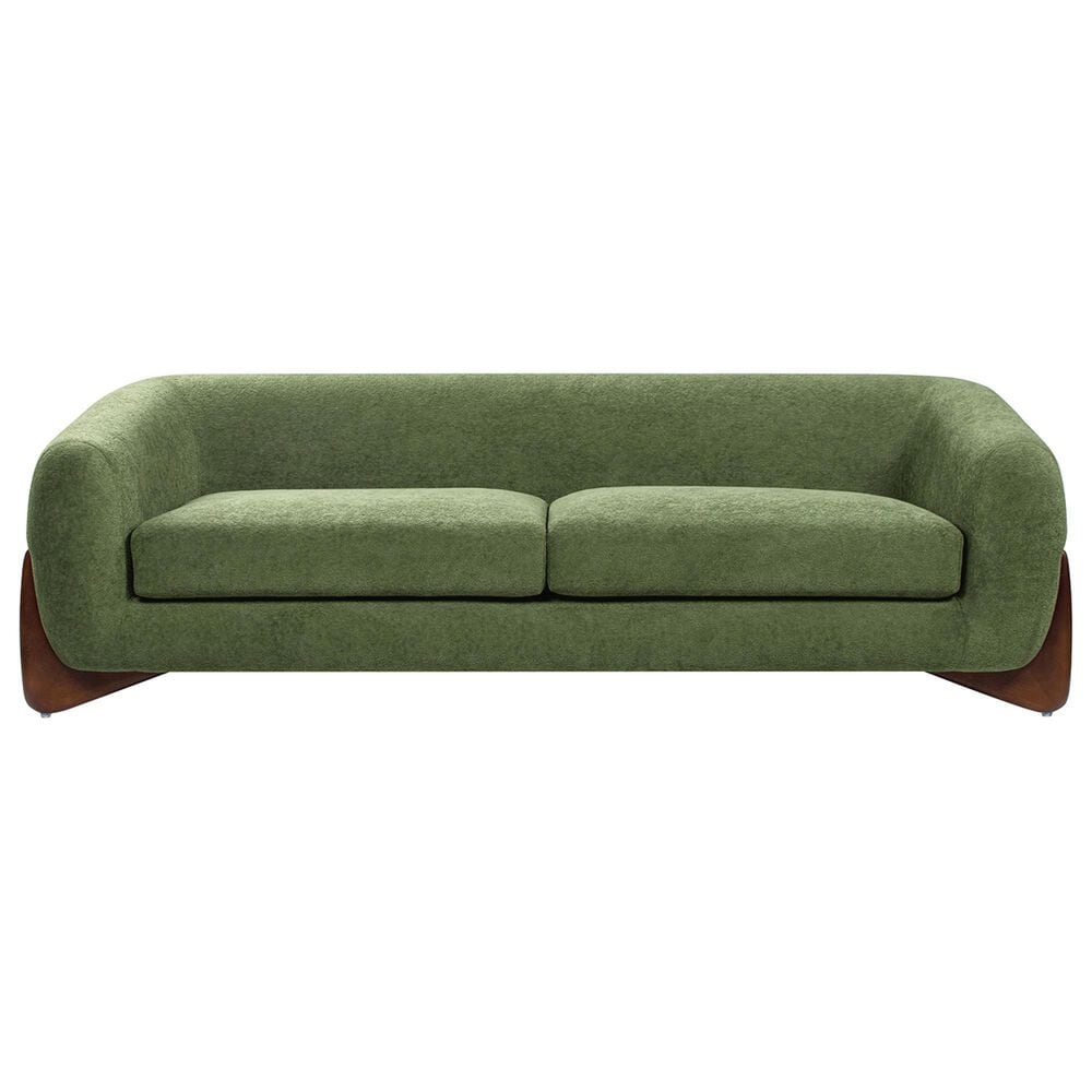 Jennifer Taylor Home Alpine Stationary Sofa in Moss Green, , large