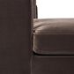 Jennifer Taylor Home Knox Chaise Lounge Chair in Deep Brown Velvet, , large