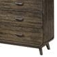 New Heritage Design Rex 5-Piece Queen Panel Bedroom Set in Walnut, , large
