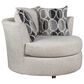 Northwestern Breeze Swivel Chair in Linen, , large