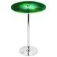 Lumisource Spyra Bar Table in Clear and Chrome - Table Only, , large