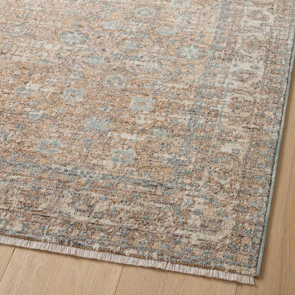 Angela Rose Blake 2&#39; x 3&#39; Sand and Sky Area Rug, , large