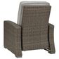Ashley Beachcroft Outdoor Recliner in Beige, , large