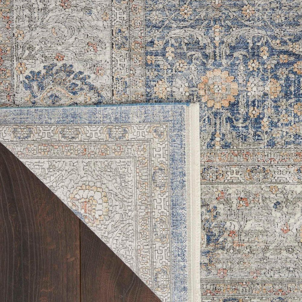 Nourison Starry Nights STN08 5&#39; x 7&#39; Light Blue Area Rug, , large