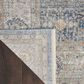 Nourison Starry Nights STN08 5" x 7" Light Blue Area Rug, , large