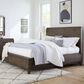 Urban Home Broderick Queen Bed in Wild Oats Brown, , large