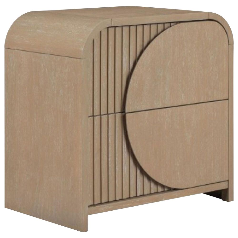 Furniture of America Tangentry 6-Piece Queen Bedroom Set in Natural, , large