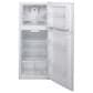 GE Appliances 11.6 Cu. Ft. Top Freezer Refrigerator in White, , large