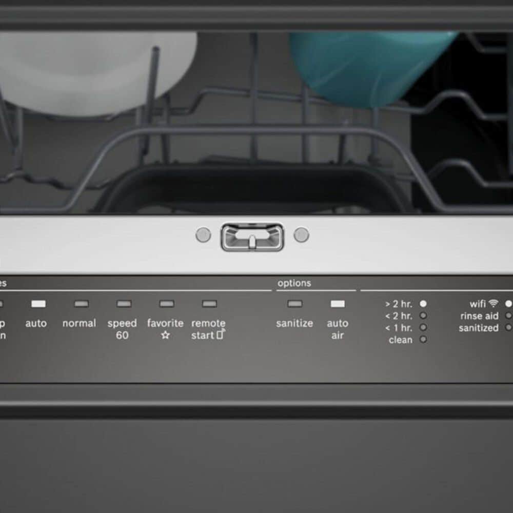 Bosch 500 Series 24&quot; Built-In Pocket Handle Dishwasher with 8 Wash Cycles in Black, , large