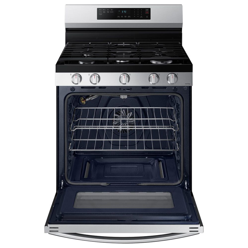 Samsung 6 Cu. Ft. Freestanding Gas Range with Wi-Fi and Air Fry in Stainless Steel, , large