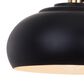 Vaxcel Belmont 3-Light Bathroom Vanity in Matte Black and Satin Brass, , large