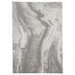 Feizy Azure 5" x 8" Gray and Silver Area Rug, , large