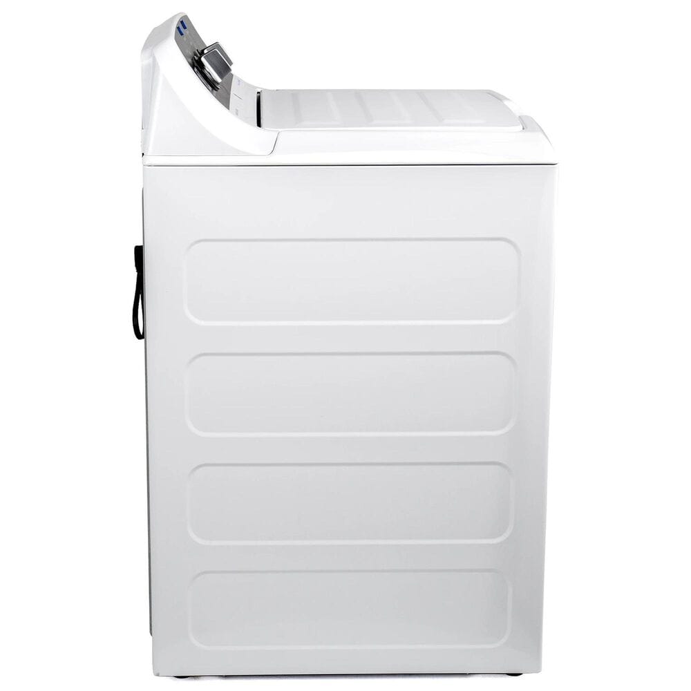 GE Appliances 4.2 Cu. Ft. Commercial Top Load Washer and 7.4 Cu. Ft. Gas Dryer Laundry Pair in White, , large