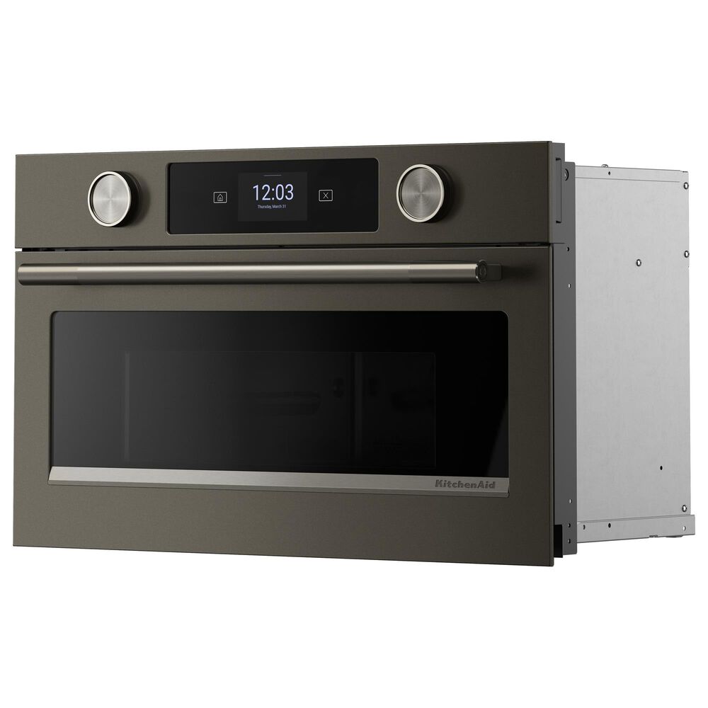 KitchenAid 1.4 Cu. Ft. Built In Microwave Oven with Air Fry in Black Ore, , large