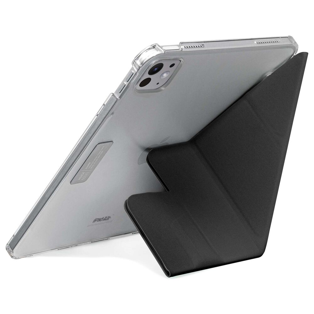 LAUT Huex Folio Versatile Stand Case with Stylus Pen Slot for iPad Pro 11&quot; in Black, , large