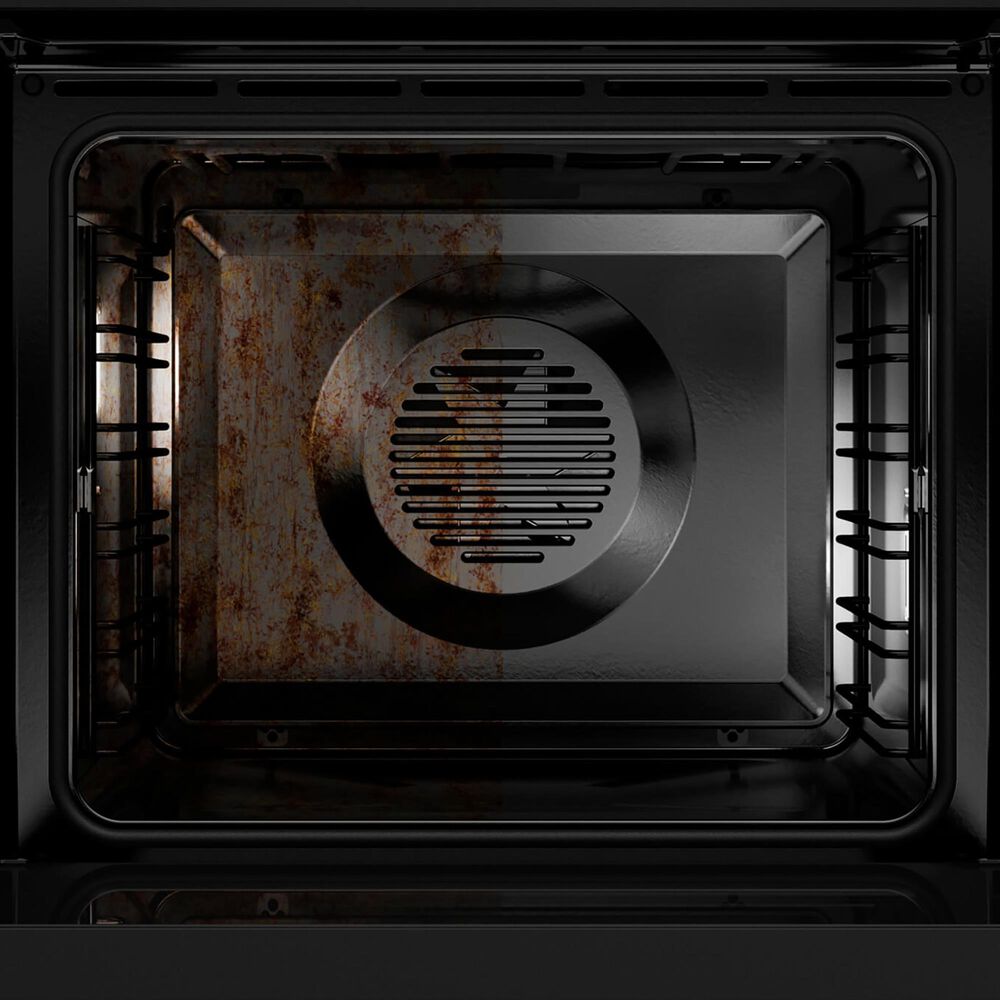 Fisher and Paykel 30" Electric Single Wall Oven with Digital and Knobs Control in Black