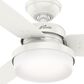 Hunter Sentinel 52" LED Ceiling Fan in Fresh White, , large