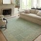 Chris Loves Julia x Loloi Francis 3"6" x 5"6" Green and Natural Area Rug, , large