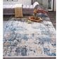 Feizy Cadiz 12" x 18" Blue and Ivory Area Rug, , large